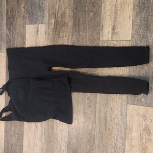 BLANQI Maternity Leggings With Tank Top